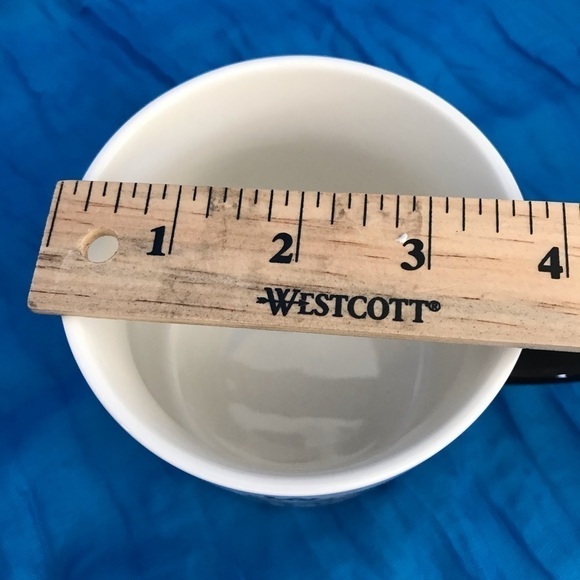 Coffee Mug "My Best Friend Has Four Paws" White Porcelain With Black Handle - Picture 9 of 9